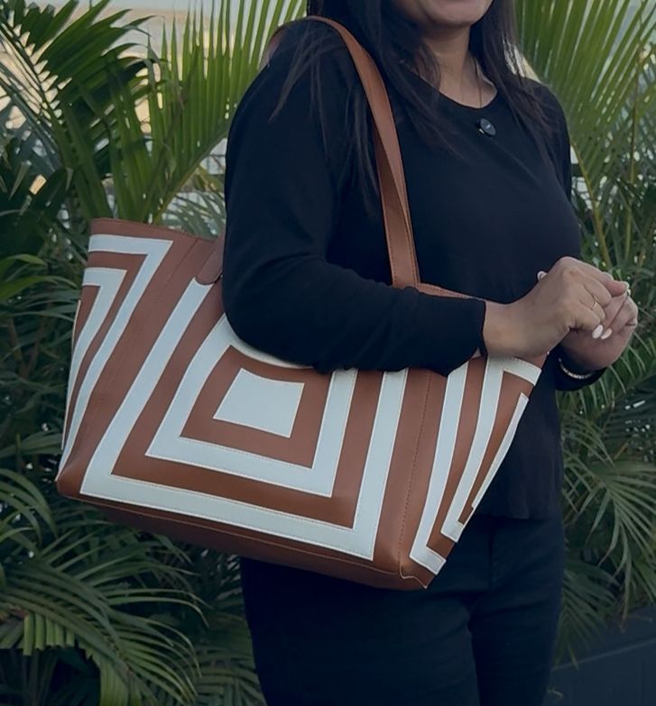 Geomatric Tote Bag