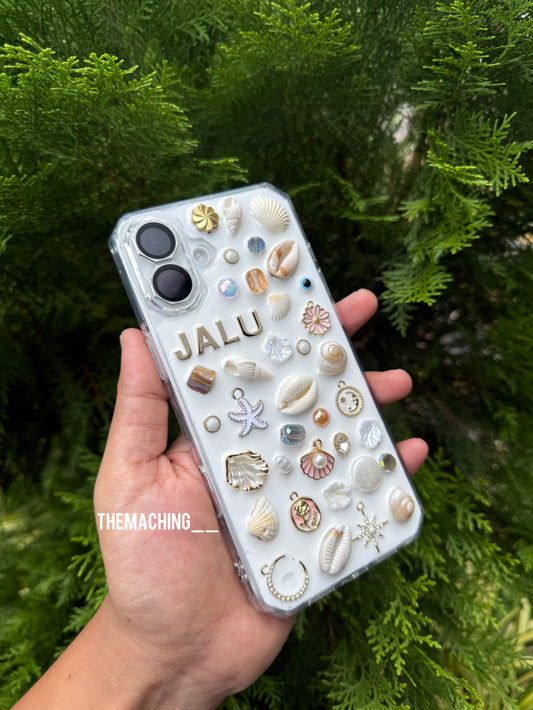 White Sea Luxury Fancy Phone Case