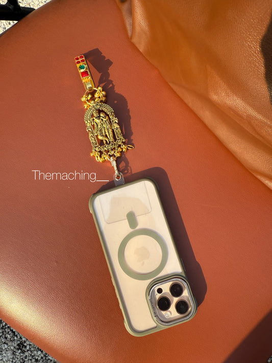 Trendy Metal Chain Lanyard with Stylish Pendant for Women | Durable Daily Use Hanging Chain for Mobile, Card Holder & Accessories