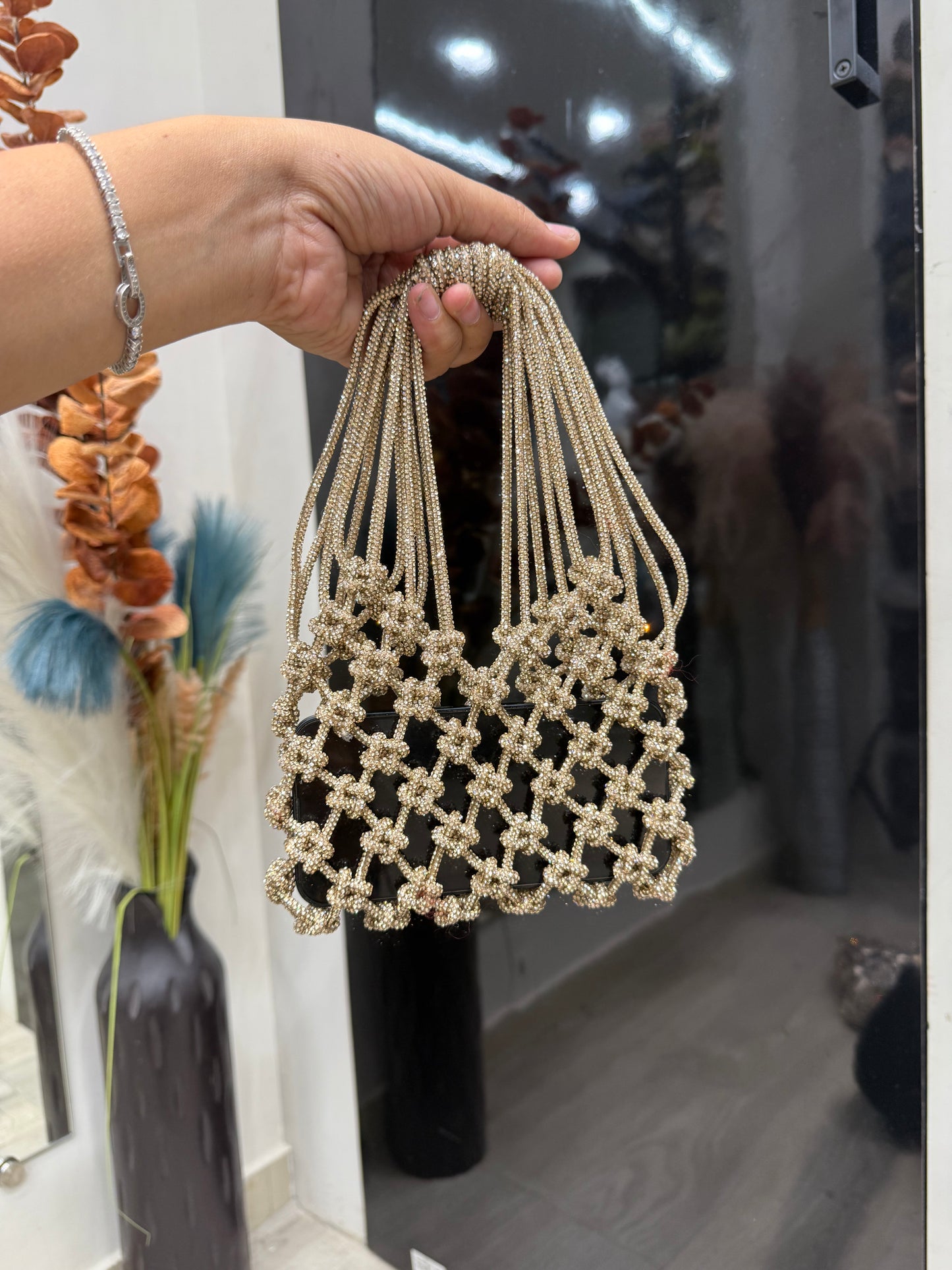 Crystal  Horizontal Mobile Bag