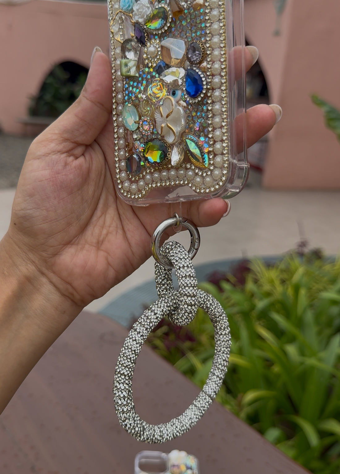 Silver Daimond With Silver Ring