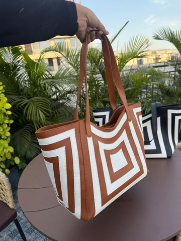 Geomatric Tote Bag