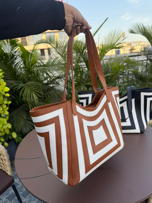 Geomatric Tote Bag