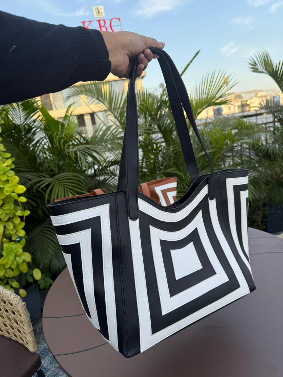 Geomatric Tote Bag