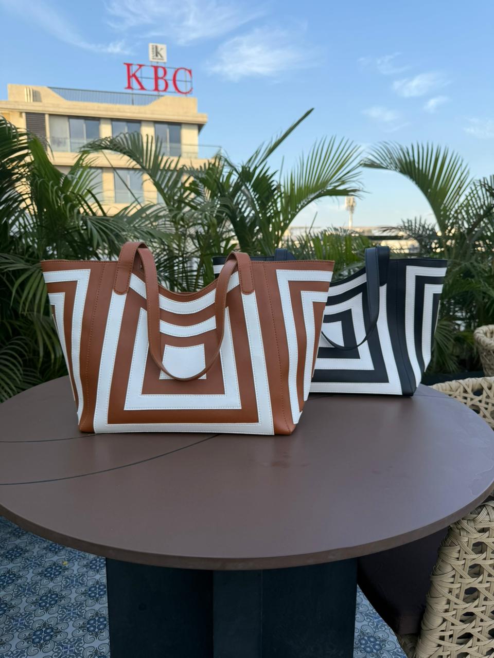 Geomatric Tote Bag