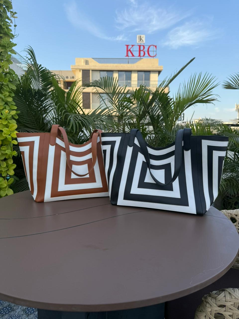 Geomatric Tote Bag