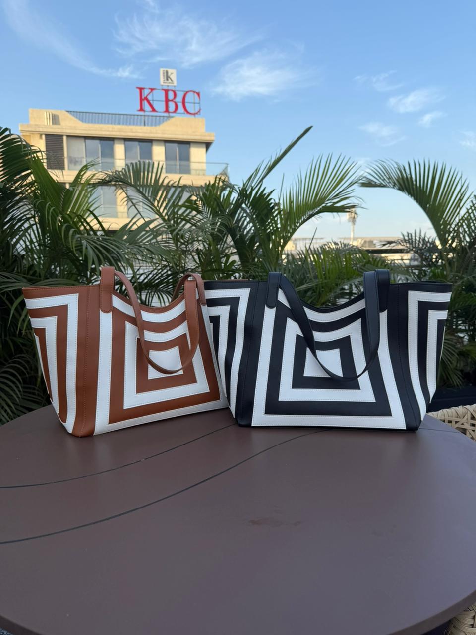 Geomatric Tote Bag