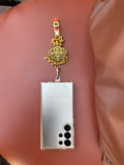 Trendy Metal Chain Lanyard with Stylish Pendant for Women | Durable Daily Use Hanging Chain for Mobile, Card Holder & Accessories