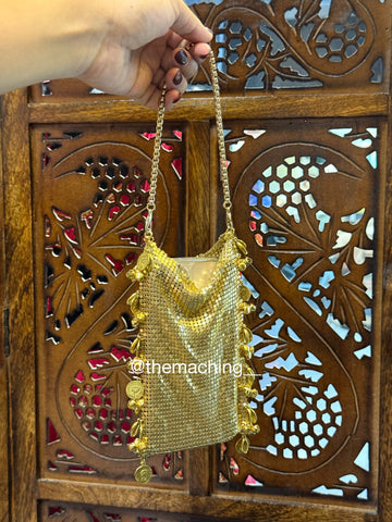 METAL GHUNGROO MOBILE BAG