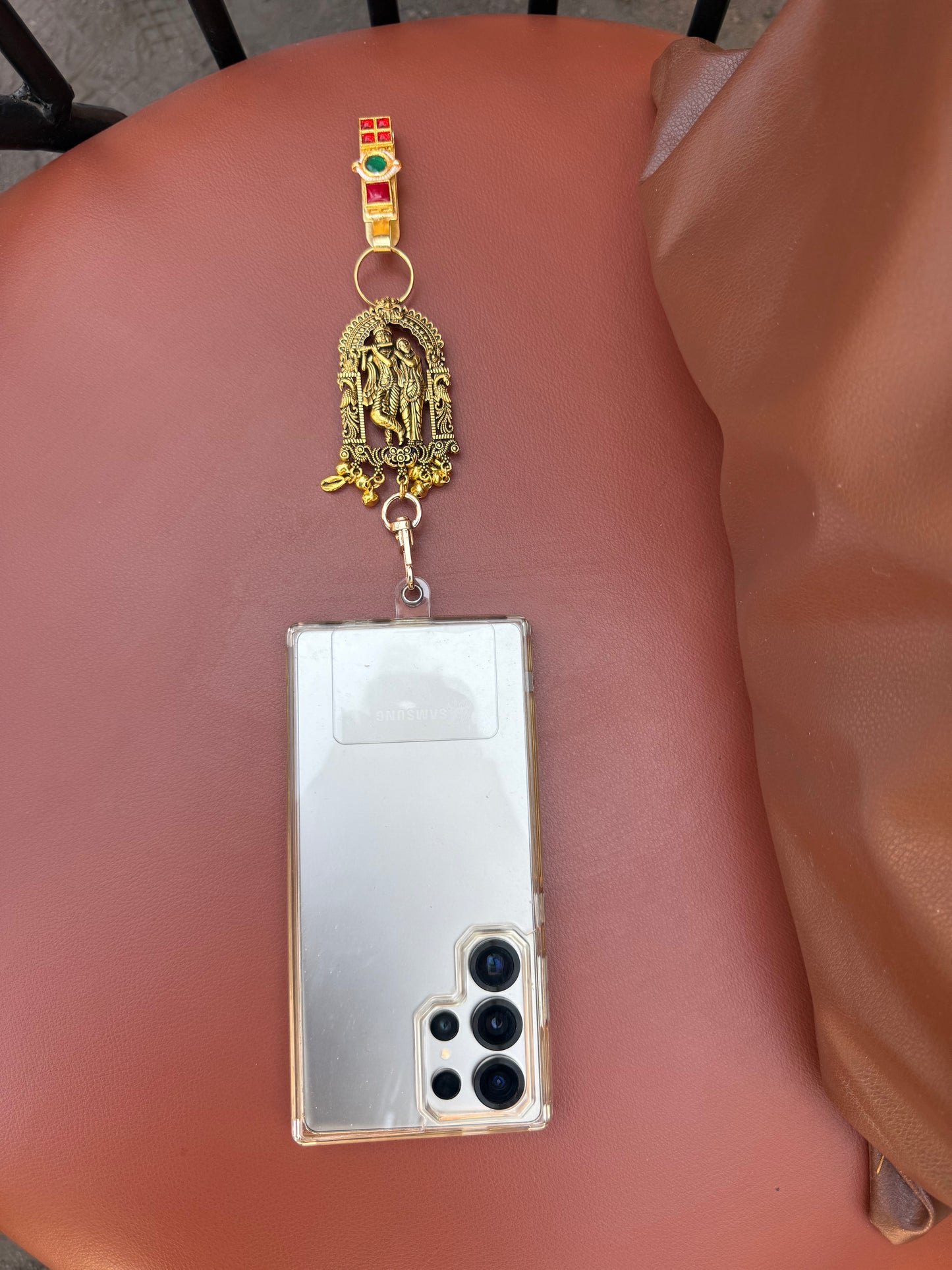 Trendy Metal Chain Lanyard with Stylish Pendant for Women | Durable Daily Use Hanging Chain for Mobile, Card Holder & Accessories