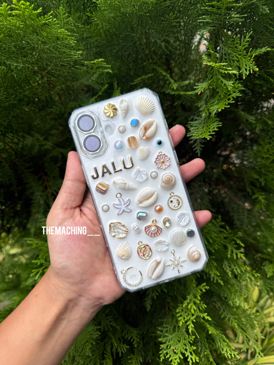 White Sea Luxury Fancy Phone Case