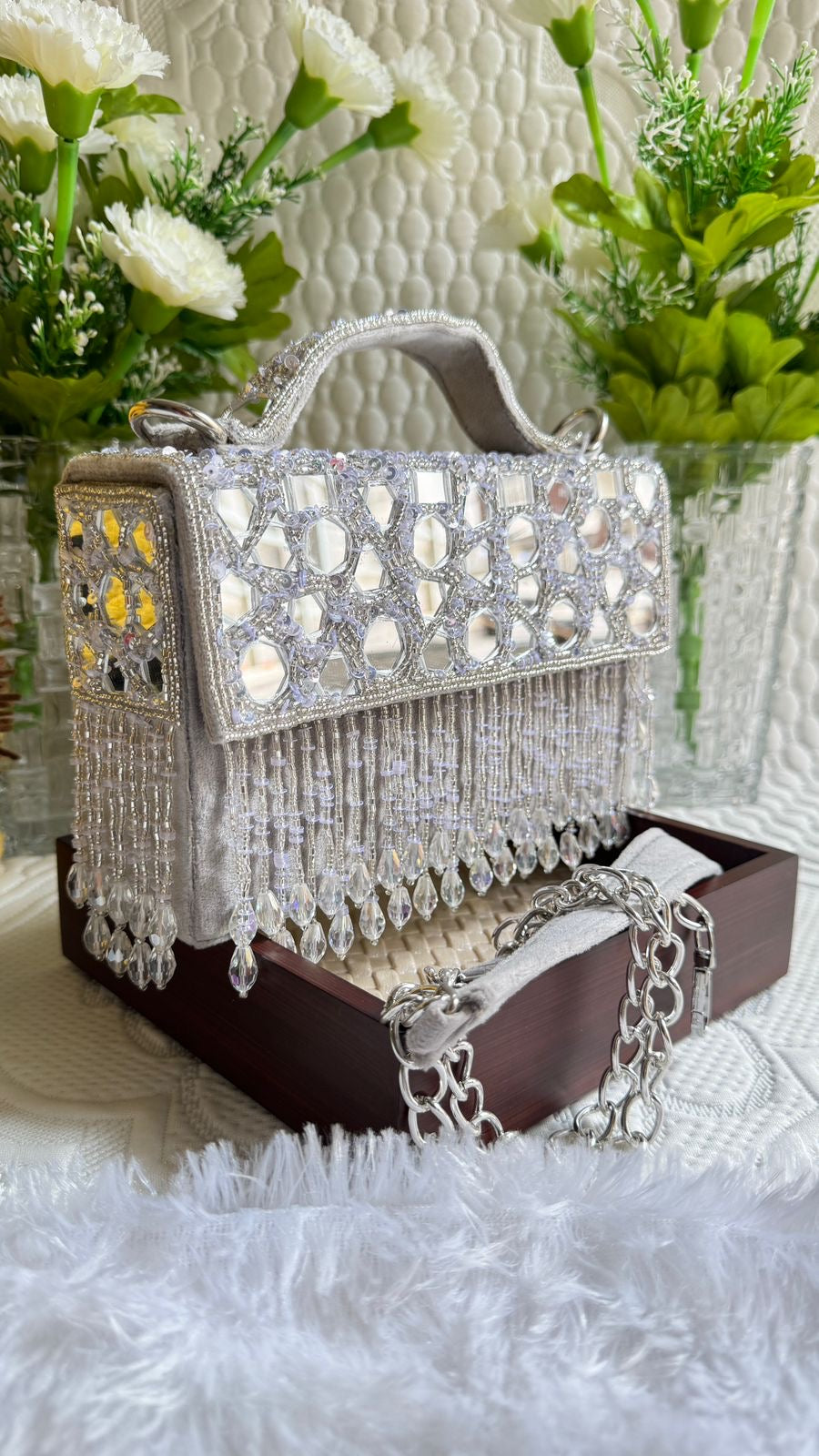 Designer Stylish Ethnic Clutch For Women