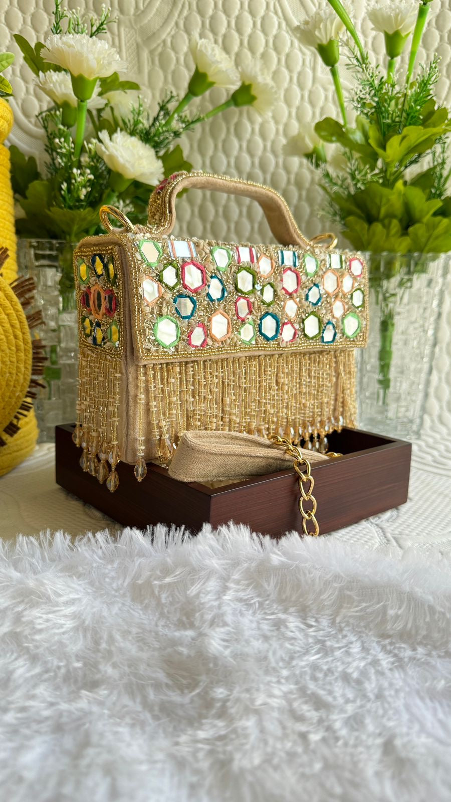 Designer Stylish Ethnic Clutch For Women