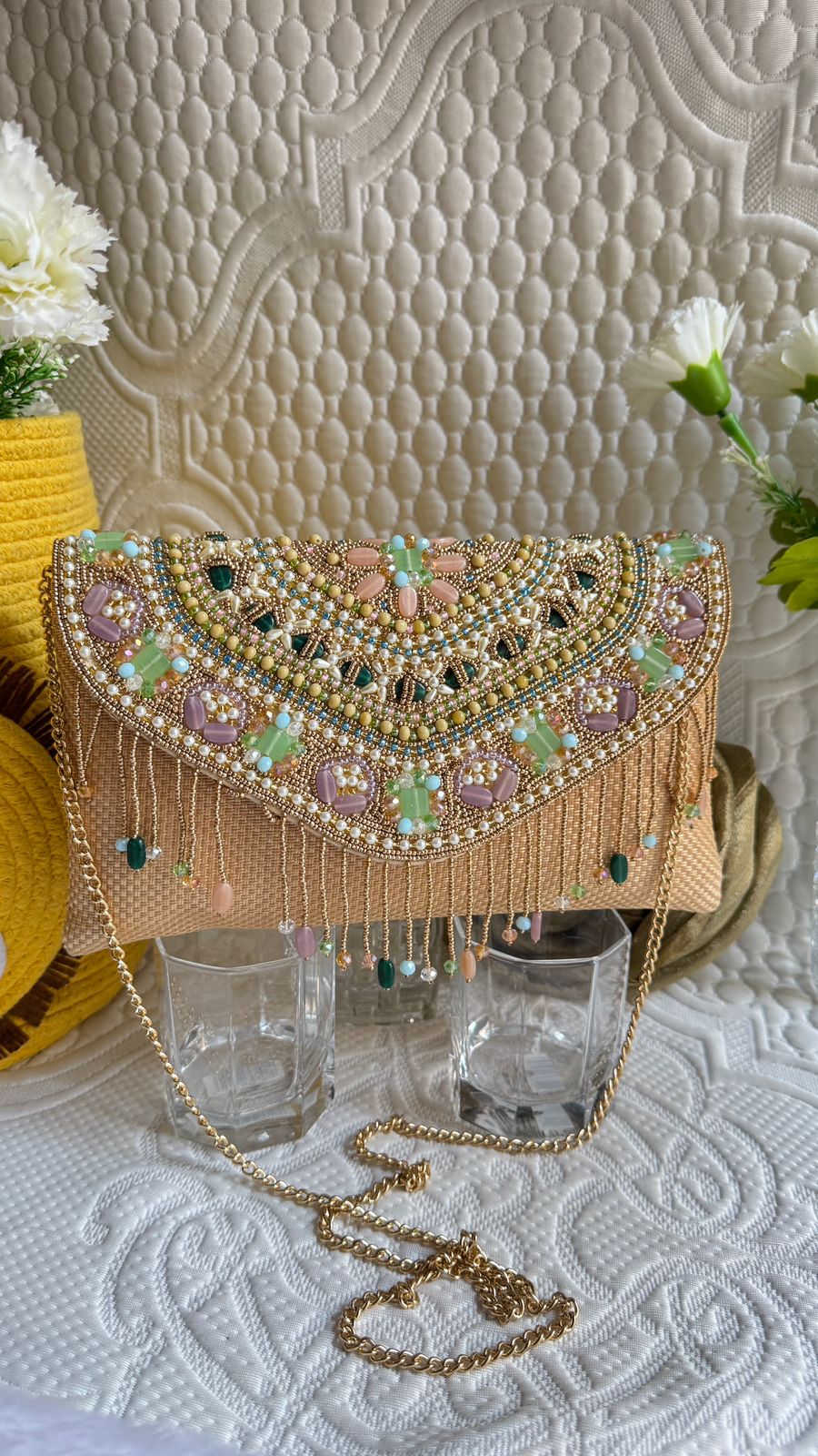 Designer Stylish Ethnic Clutch For Women