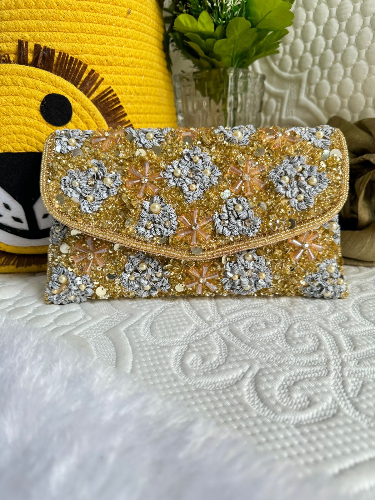 Designer Stylish Ethnic Clutch For Women