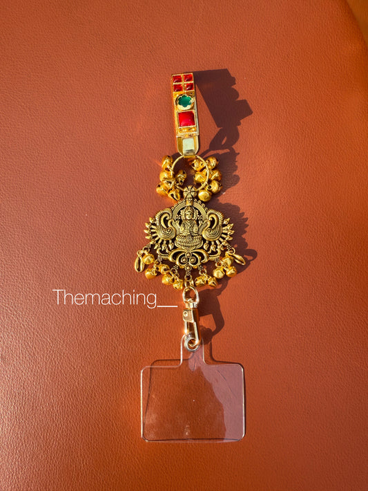 Trendy Metal Chain Lanyard with Stylish Pendant for Women | Durable Daily Use Hanging Chain for Mobile, Card Holder & Accessories