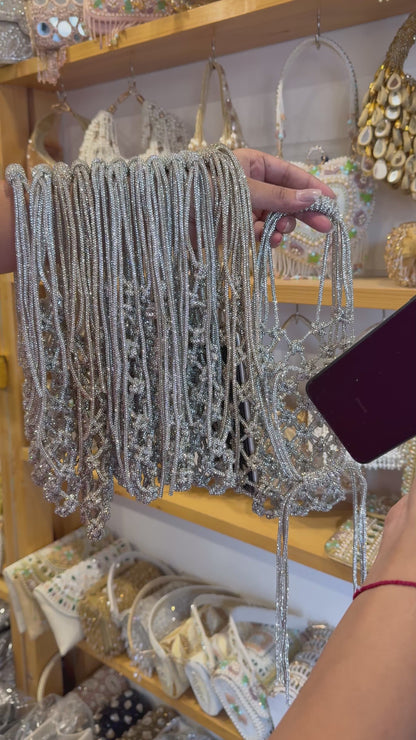 Rhinestone Mobile Bag