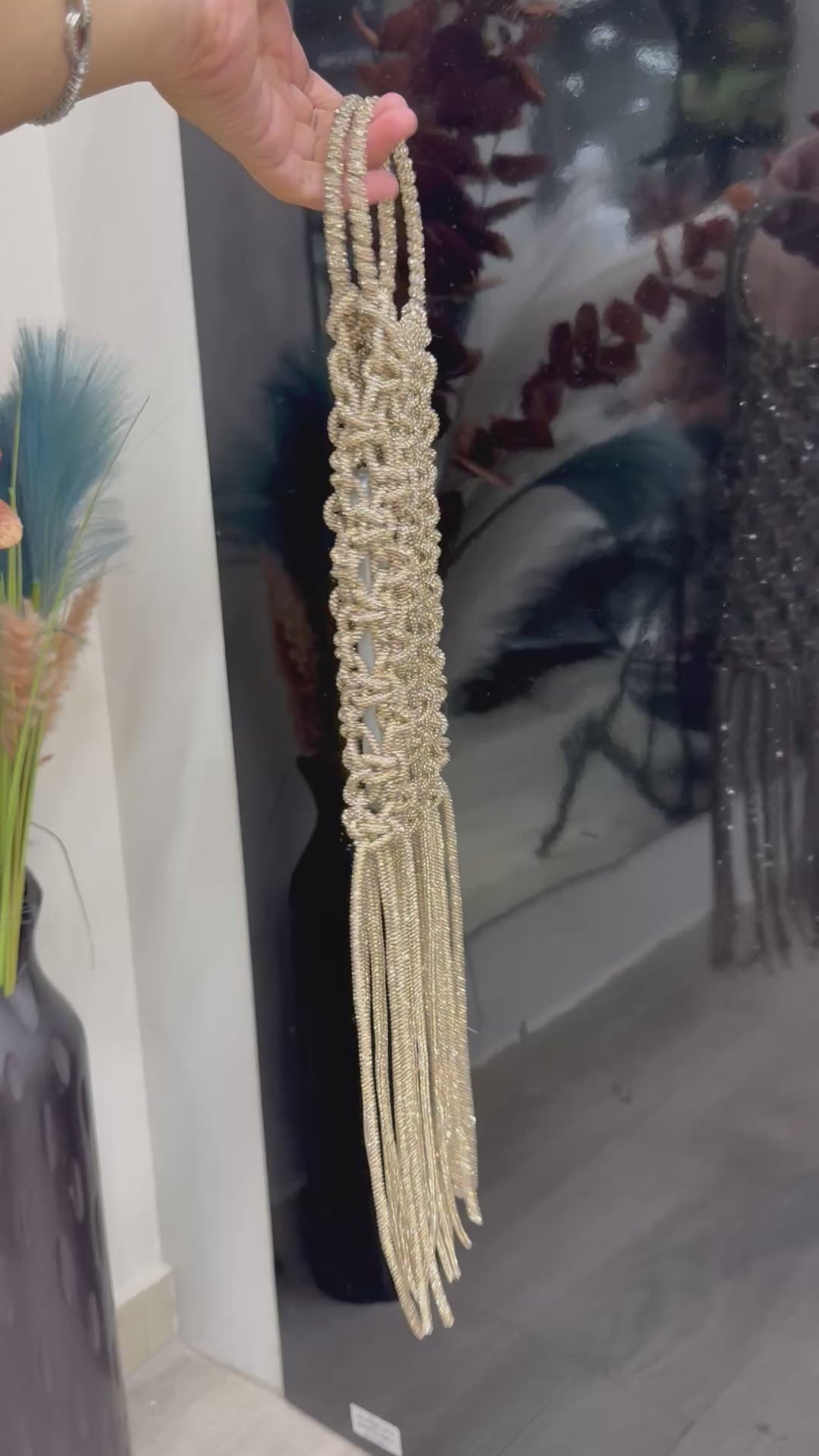 Bangle Style Rhinestone Bling Bag